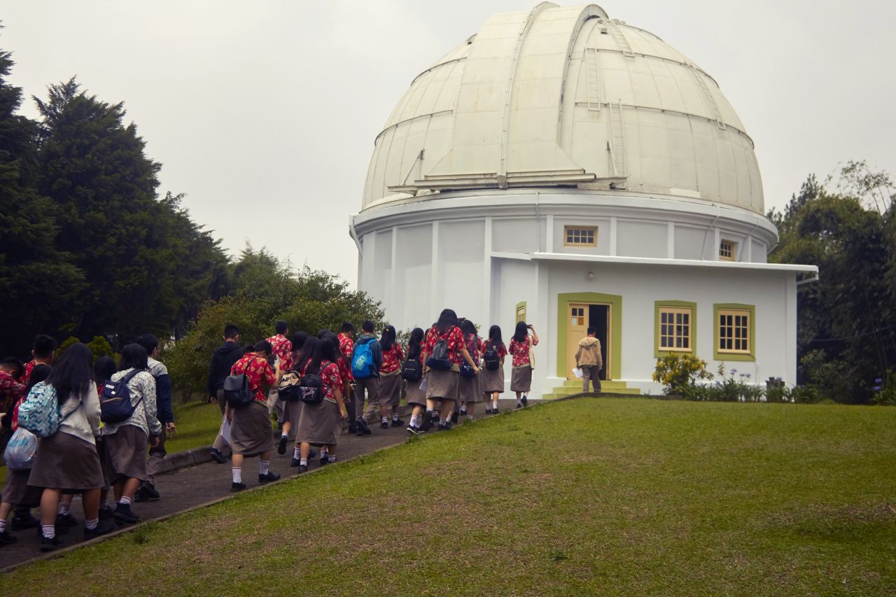 Pengunjung Observatorium Bosscha
