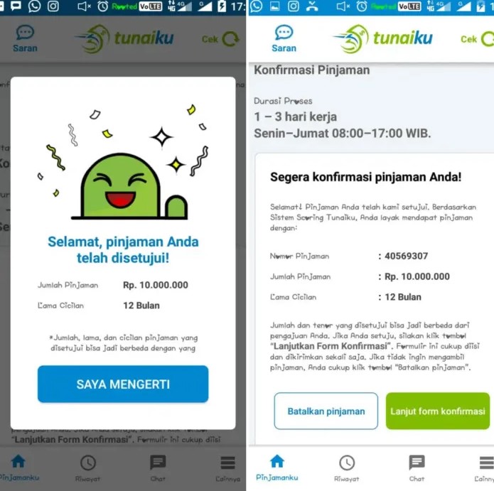 Aplikasi Pinjaman Online Tanpa Slip Gaji Tunaiku