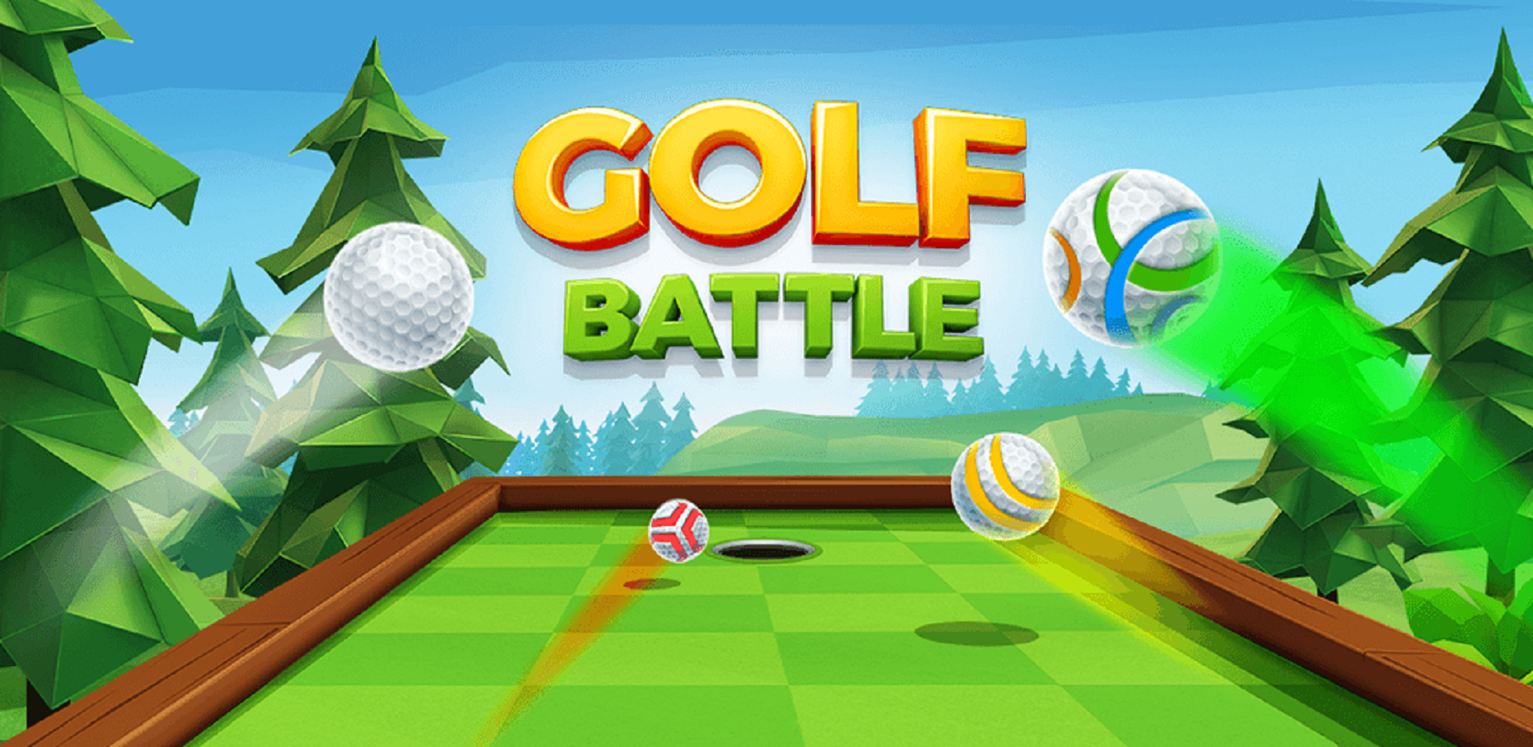 Game Golf Android Golf Battle MOD v2.4.1 (Freeze Bots, Unlocked All)