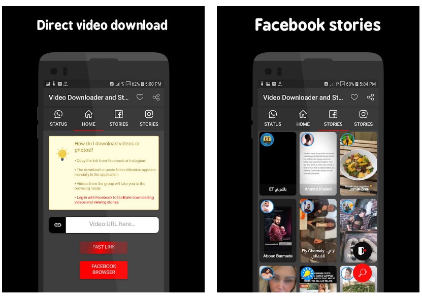 Video Downloader and Stories MOD
